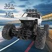 RC Trucks Cars Remote Control Car 1:12 Off-Road Monster Truck,Metal Shell 4WD Dual Motors LED Headlight Rock Crawler,2 Batteries