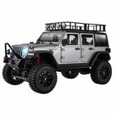 1/12 RC Rock Crawler,MN-128 Wrangeler Style RC Jeep Pickup Truck,2.4GHz RC Crawler 4x4 Remote Control Off Road Climbing Car RTF with Upgraded Chassis
