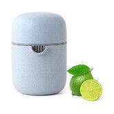 Lemon Squeezer Simple Manual Citrus Juicer Small Portable Lime Orange Juicer Cup with Two Ways of Use for Different Fruits