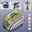 Pickleball Bag Fits 4 Paddles,Pickleball Backpack with Laptop Pocket,Shoe Compartment and Fence Hook(White)