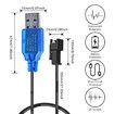 2Pcs 3.7V Lipo USB Battery Charger SM-2P Cable, RC Toy Remote Control Car Vehicle Rechargeable Li-ion Batteries Chargers for Stunt Truck Boat