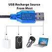 2Pcs 3.7V Lipo USB Battery Charger SM-2P Cable, RC Toy Remote Control Car Vehicle Rechargeable Li-ion Batteries Chargers for Stunt Truck Boat