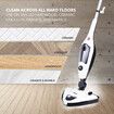 12 in 1 Steam Mop Cleaner 1300W Handheld Steamer Multiple Function Floor Carpet Window Swivel Home Cleaning Hard Wood Tile Grout Upholstery Furniture