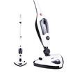 12 in 1 Steam Mop Cleaner 1300W Handheld Steamer Multiple Function Floor Carpet Window Swivel Home Cleaning Hard Wood Tile Grout Upholstery Furniture