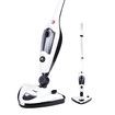 12 in 1 Steam Mop Cleaner 1300W Handheld Steamer Multiple Function Floor Carpet Window Swivel Home Cleaning Hard Wood Tile Grout Upholstery Furniture