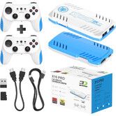 Retro Game Stick with 50000+ Games,4K HDMI HD Plug and Play Game Stick with 2 Controllers,Support 50+ Simulators,2 Player Battle,White