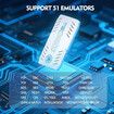 Retro Game Stick with 50000+ Games,4K HDMI HD Plug and Play Game Stick with 2 Controllers,Support 50+ Simulators,2 Player Battle