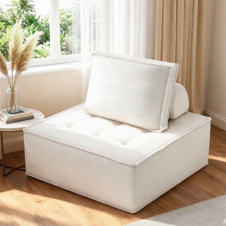 Artiss Floor Sofa Lounge Chair with Pillow