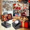 Adjustable Cell Phone Stand with Wireless Induction Bluetooth Speaker,HD Surround Sound,Christmas Birthday Ideas Gifts,Stocking Stuffers Family Friends