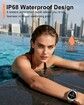 Women's Smart Watch Fitness Tracker 1.27 HD Call Smartwatch IP68 Waterproof Heart Rate Monitor 120 Sports Modes Silver