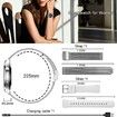 Women's Smart Watch Fitness Tracker 1.27 HD Call Smartwatch IP68 Waterproof Heart Rate Monitor 120 Sports Modes Silver