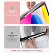 Keyboard Case for iPad A16 11th Generation 2025/10th Generation 2022(11/10.9 inch),7 Colors Backlit Detachable Folio Keyboard Cover with Pencil Holder,Pink