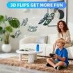 RC Drone for Kids Beginners,Foam Remote Control Drone with Cool Lights,360 Degree Flip,Altitude Hold,3 Speed Modes,Collision Protection