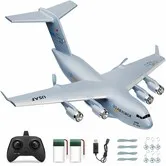 RC Airplane,RC Plane Ready to Fly,2CH C-17 Remote Control Airplane with 6-axis Gyro Stabilizer Globemaster III Transport Aircraft