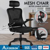 ALFORDSON Mesh Office Chair Executive Fabric Seat Tilt Gaming Racing Computer
