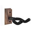 4 Pack Black Walnut Wood Guitar Bass Ukulele Hooks Suitable For Any Regular And Non-symmetrical Headstocks