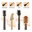 4 Pack Black Walnut Wood Guitar Bass Ukulele Hooks Suitable For Any Regular And Non-symmetrical Headstocks