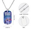 K Pop Necklace for Women Teenage Girls, Fashionable Music Inspired Jewellery, Pendant necklace for Fans, Anime Enthusiasts, Women and Girls