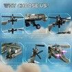 Apache RC Helicopter Toy,2.4GHz Remote Control Helicopter Drone with 2 Batteries,LED Lights,One Key Take Off/Landing,Altitude Hold,Age3+