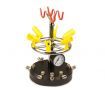 Rotary Holder for 8x Air Brush with 6 Way Manifold