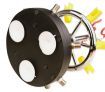 Rotary Holder for 8x Air Brush with 6 Way Manifold