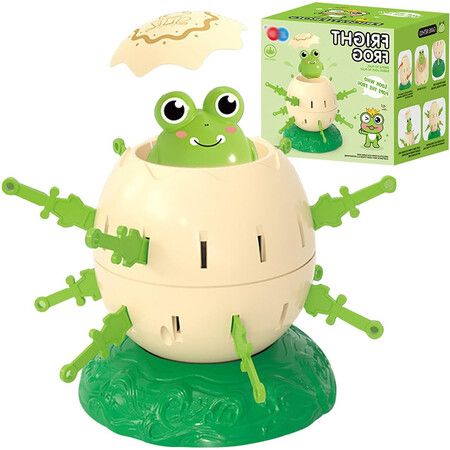 Mini Pop up Kids Board Games Pirate Bucket Plug-In Frog Party Trick Parent-Child Interactive Games Pirate Egg Tabletop Toys