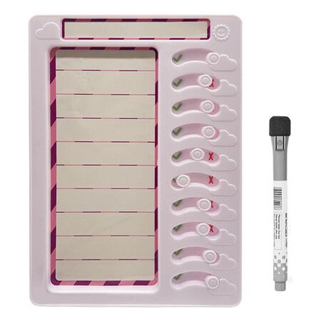 Kids Chore Board with Sliders Erasable Planning Board, Task Board ...