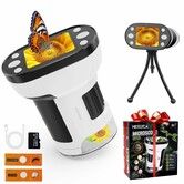 1000X Handheld Microscope for Kids,2.0In Screen Pocket Microscope,Adjustable LED Screen Rechargeable,Toys for Christmas Birthday Gifts Age3+