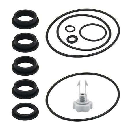 25013 Air Release Valve and L-Shape O-Rings Gasket Kit Replacement for Intex Krystal Clear Sand Filter Pumps Repair Seals Set