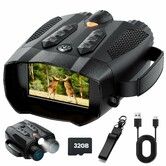 Night Vision Goggles 4K Tactical Binoculars with Camera Infrared Goggles for Hunter Digital Electronics Gift Hunting Gifts Cool Tech Gadgets