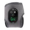 2Pcs Foot and Ankle Massager for Pressure Relief,Ankle Heating Pad Foot Massager Rechargeable Cordless Design with 6 Heating 3 Massage Modes (Grey)