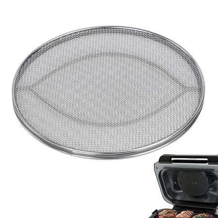 Splatter Shield for Ninja FG551 Foodi, Accessories for Ninja Foodi Smart XL 6 in 1 Indoor Grill, Stainless Steel Splatter Screen