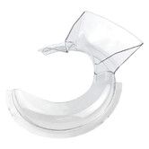 Pouring Shield for KitchenAid 4.5 to 5QT Mixer Bowl with Stainless Steel, Glass, Ceramic, Secure Fit Splash Guard for KitchenAid Tilt Head Stand Mixers