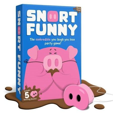 SNORT FUNNY Party Game The Oinkredible You Laugh You Lose Parfy Game Hilarious Game