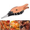 Fireplace Bellows 41cm x 15cm Large Wood Air Blower Cast Nozzle for Outdoor Camping BBQ Grill Chimney Hand Bellow Pump Pit Barbeque Fire Tools