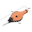 Fireplace Bellows 41cm x 15cm Large Wood Air Blower Cast Nozzle for Outdoor Camping BBQ Grill Chimney Hand Bellow Pump Pit Barbeque Fire Tools