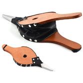 Fireplace Bellows 41cm x 15cm Large Wood Air Blower Cast Nozzle for Outdoor Camping BBQ Grill Chimney Hand Bellow Pump Pit Barbeque Fire Tools