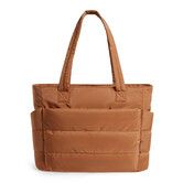 Tote Bag for Women,Lightweight Puffy Tote Bag with Compartments Shoulder Bag Handbag for Travel,Work,Gym