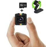 Spy Camera,Mini No WiFi Security Camera with 32GB Memory Card, 1080P FHD Hidden Camera, Loop Storage, 360～ Rotation Bracket,High definition sports camera