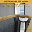 Large Capacity Toilet Paper Storage Basket With Lid,Holds Up To 12 Rolls Of Toilet Paper,Lightweight Toilet Paper Holder With Side Storage Window.
