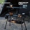 05 Series Expandable Diversified Aluminium Alloy Skateboard Table Tactical System Camping Table Portable Folding Storage