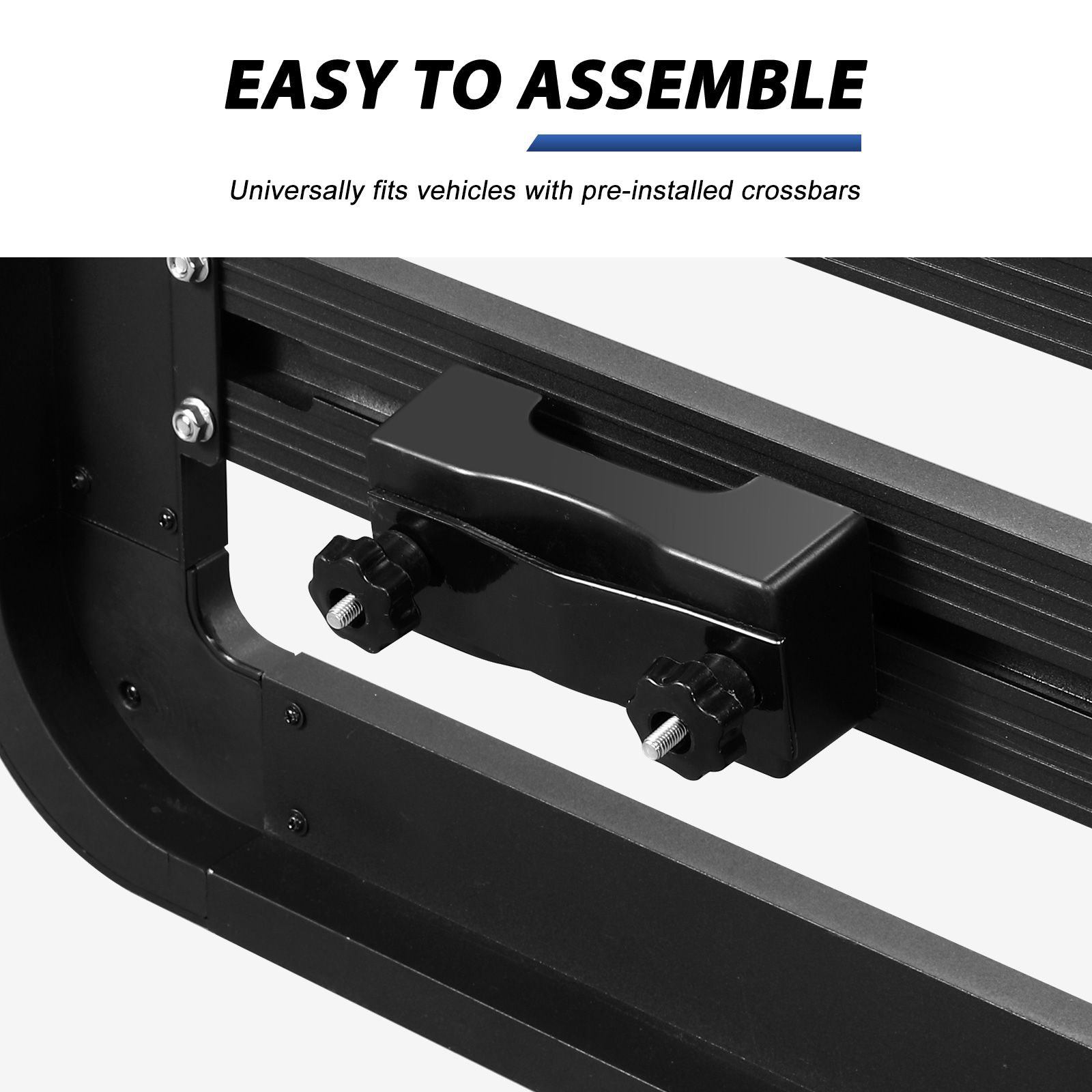 Car Roof Rack Platform Vehicle Storage Tray Flat Basket Cargo Luggage Carrier Thick Aluminium Alloy 300kg Universal Rooftop Holder SUV Pickup Trucks