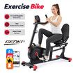 Genki Recumbent Bike Stationary Bicycle Fitness Exercise Home Indoor Cycling Adjustable Magnetic Aerobic Workout Pedal Trainer Equipment Bluetooth App