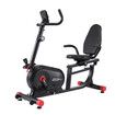 Genki Recumbent Bike Stationary Bicycle Fitness Exercise Home Indoor Cycling Adjustable Magnetic Aerobic Workout Pedal Trainer Equipment Bluetooth App