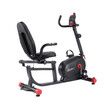 Genki Recumbent Bike Stationary Bicycle Fitness Exercise Home Indoor Cycling Adjustable Magnetic Aerobic Workout Pedal Trainer Equipment Bluetooth App