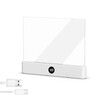 Book Light, Rechargeable Reading Lights for Books in Bed, Eye Caring 3 Color Temperatures, Portable Flat Book Light for Book Lovers, White