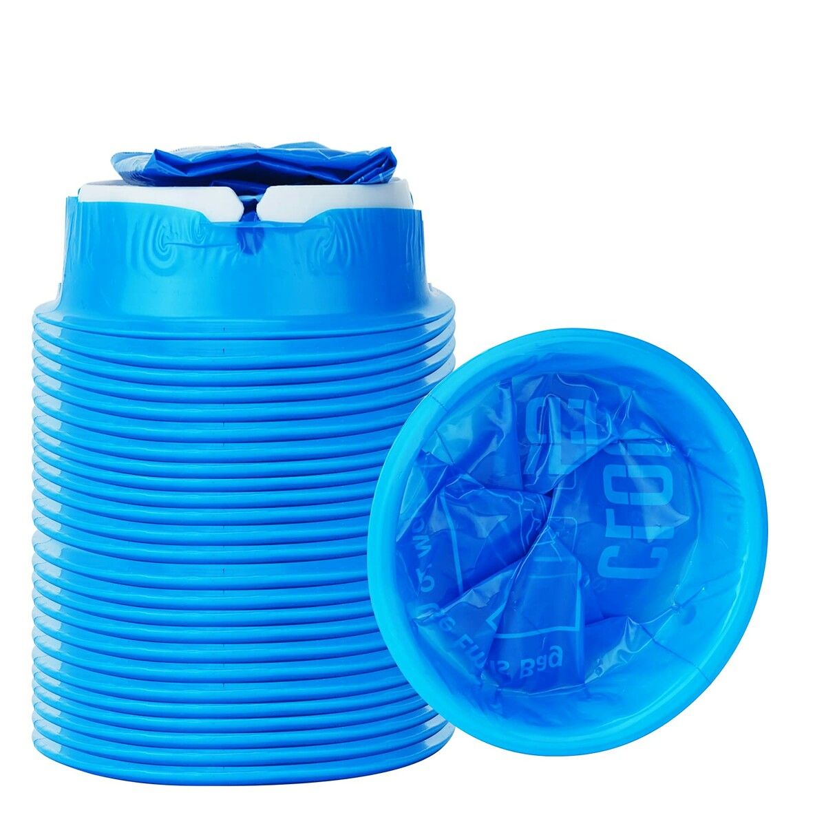 24 Pack Blue Emesis Bags Disposable for Kids,1000 ml Vomit Bag for Morning Sickness,Portable Nausea Bag,Barf Bags with Leak Resistant Design car and Travel