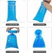24 Pack Blue Emesis Bags Disposable for Kids,1000 ml Vomit Bag for Morning Sickness,Portable Nausea Bag,Barf Bags with Leak Resistant Design car and Travel