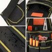 Universal Small Tool Pouch,Small Tool Bag,Tool Pouch with Belt,Industrial Grade Thickened Wear-Resistant Oxford Cloth,12 Storage Ports