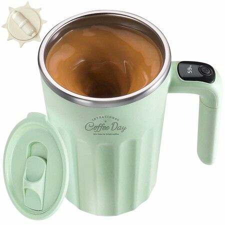 Self Stirring Mug,Self Stirring Coffee Mug,Suitable for Coffee,Milk,Cocoa and Other Beverages